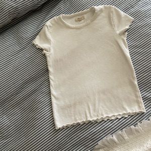 Madewell lettuce tee size small